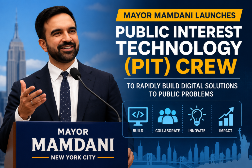Mayor Mamdani Public Interest Technology Crew